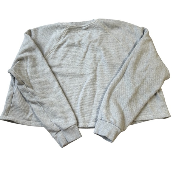 Madewell Gray Crew Neck Sweater Soft Cotton Blend - Picture 2 of 7